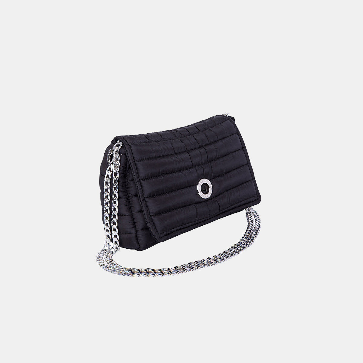 Bolsa Andrea Negra con Asa Larga Ribbon SUNDAR Negro