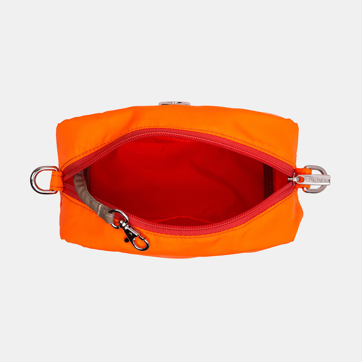Bolsa Ana Naranja Neón con Asa Larga