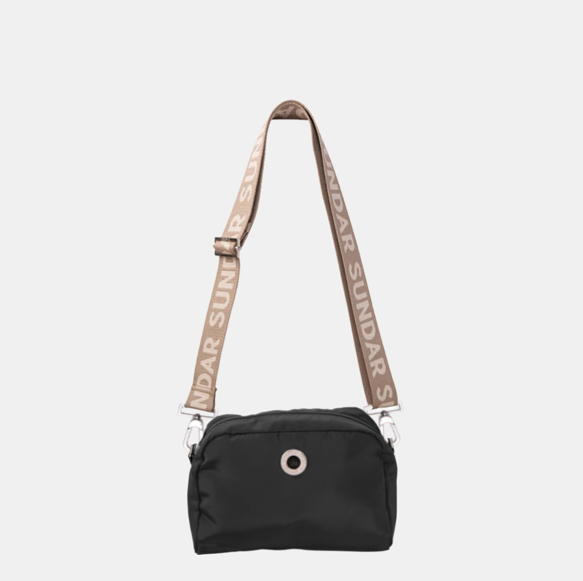 Bolsa Ana Negra con Asa Larga