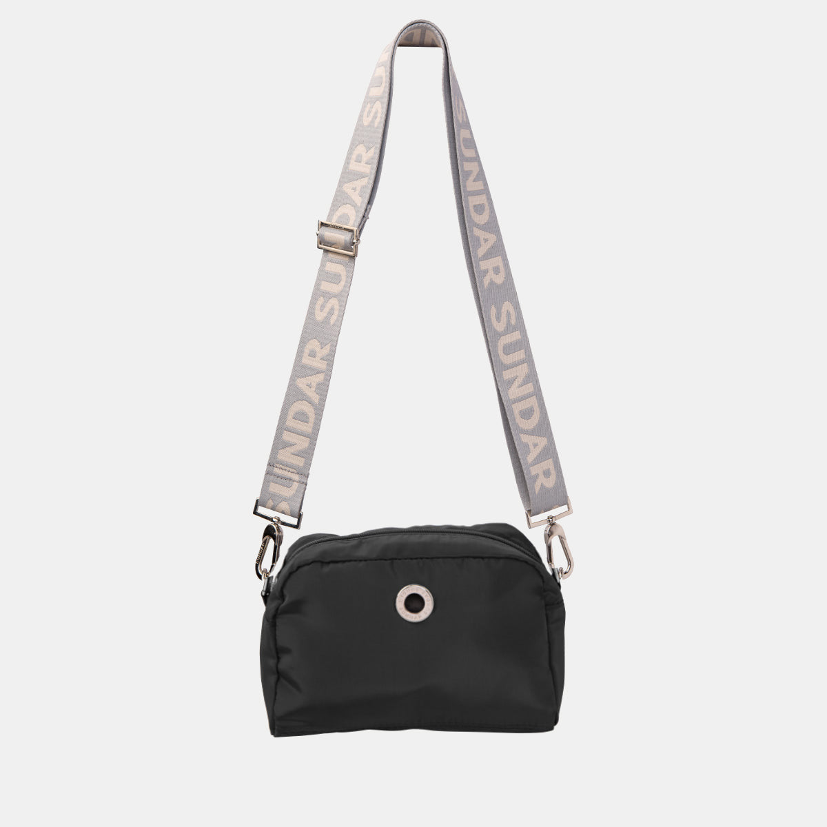 Bolsa Ana Negra con Asa Larga