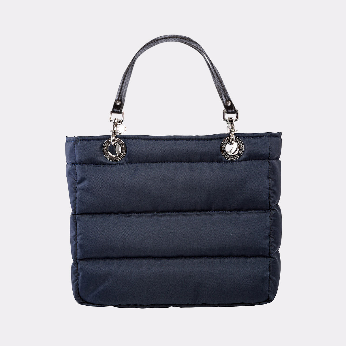 Bolsa Básica Azul Marino con Cierre