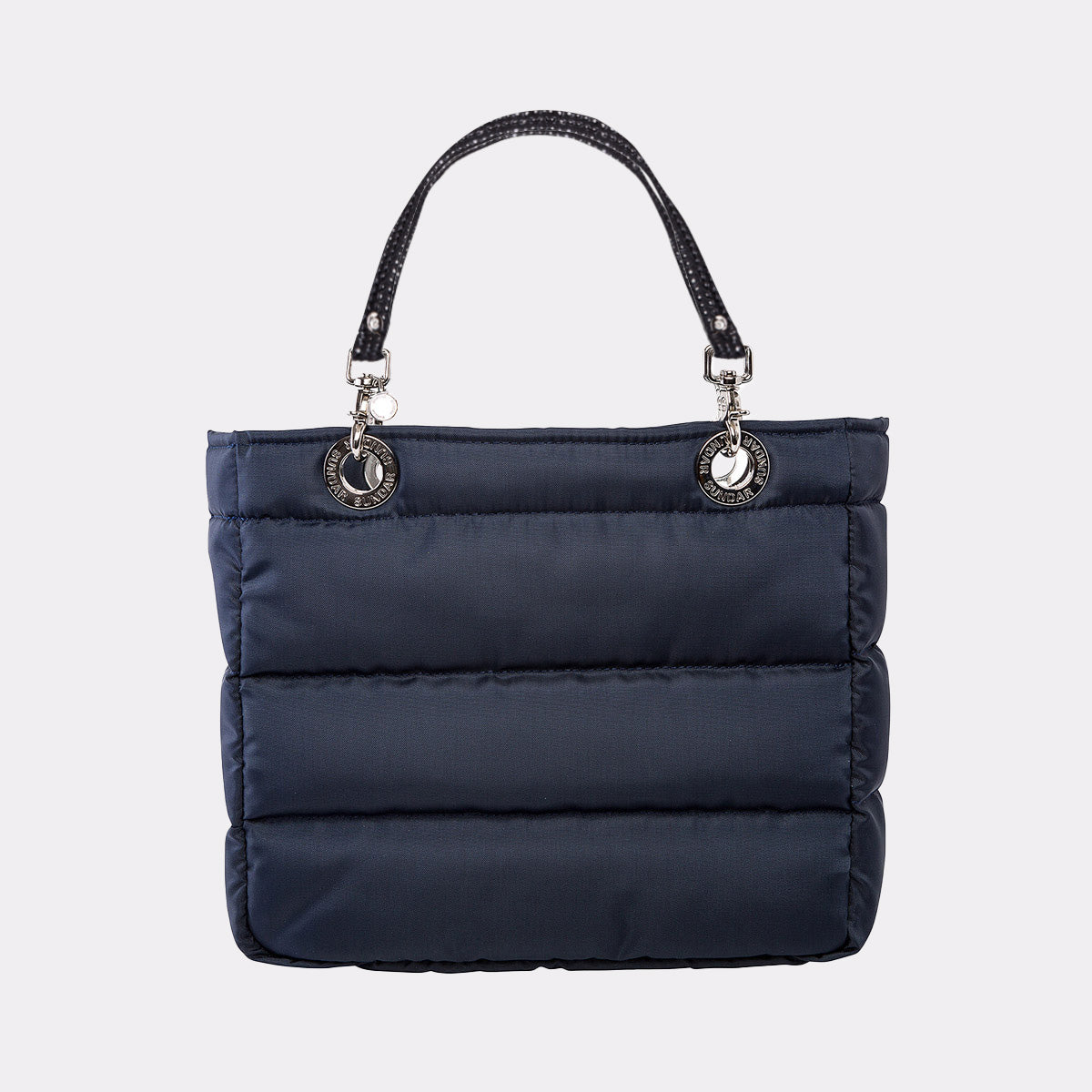 Bolsa Básica Azul Marino con Cierre