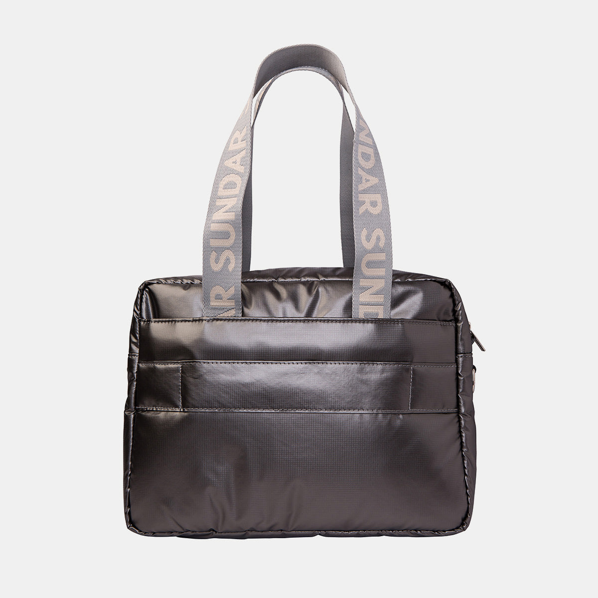 Crossbody Mediana Gris Plomo con Asa Larga Ajustable