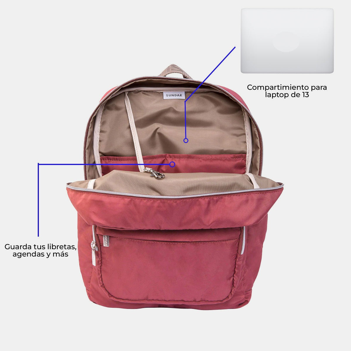 Backpack Grande Marsala