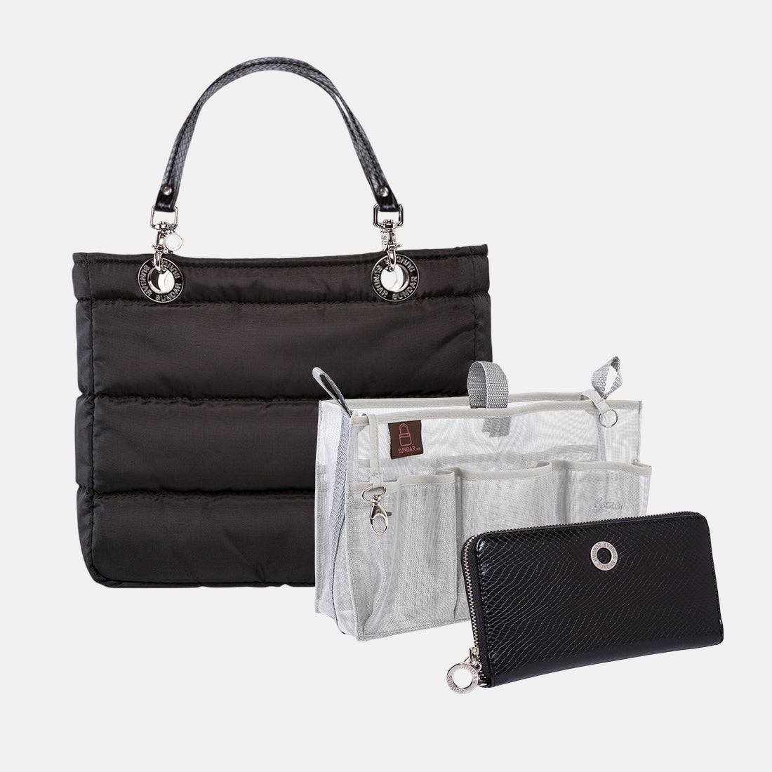 Kit Bolsa Básica Negra