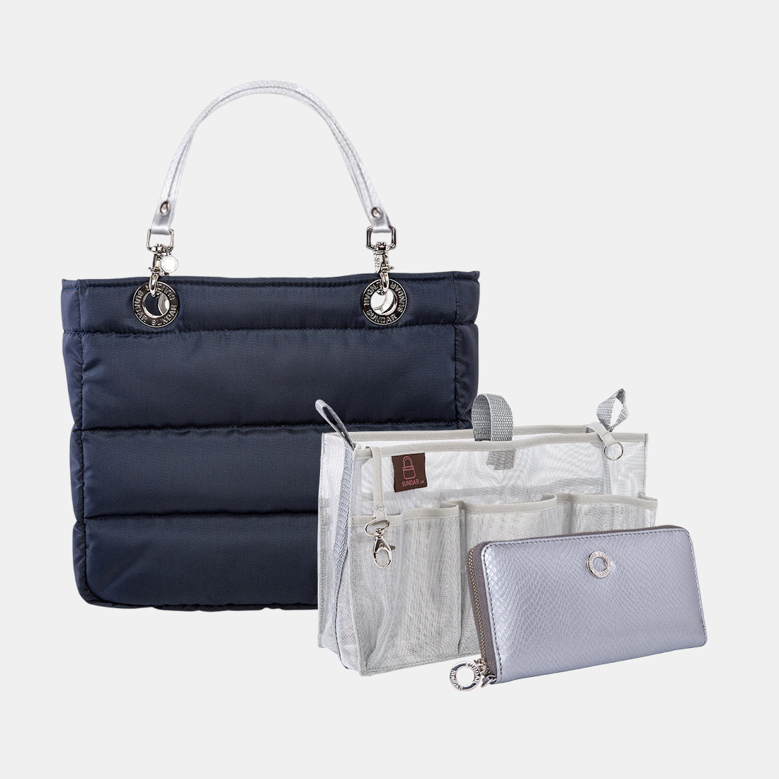 Kit Bolsa Básica Azul Marino