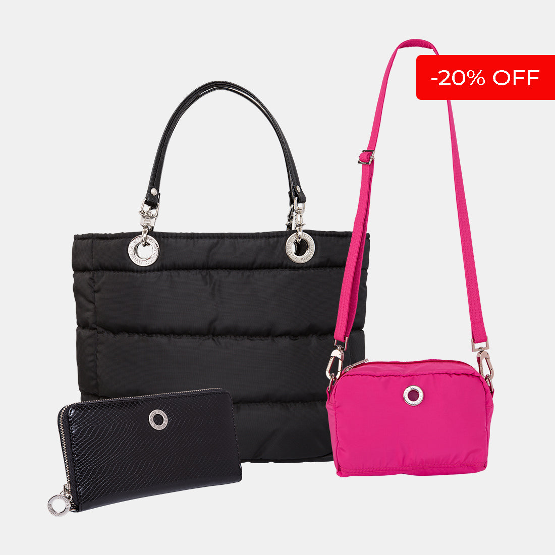 Kit Bolsa Negra