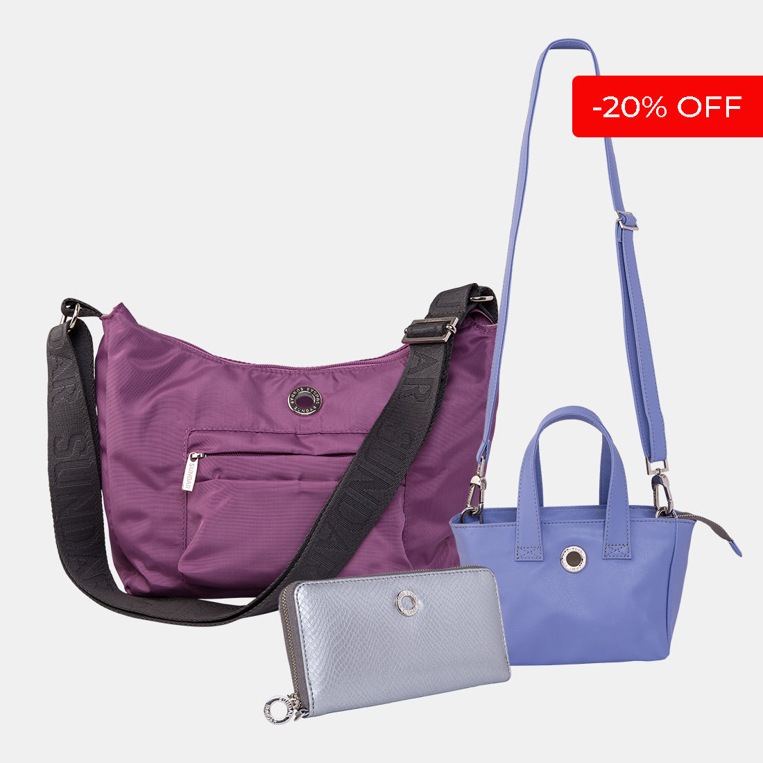 Kit Bolsa Martina Lavanda