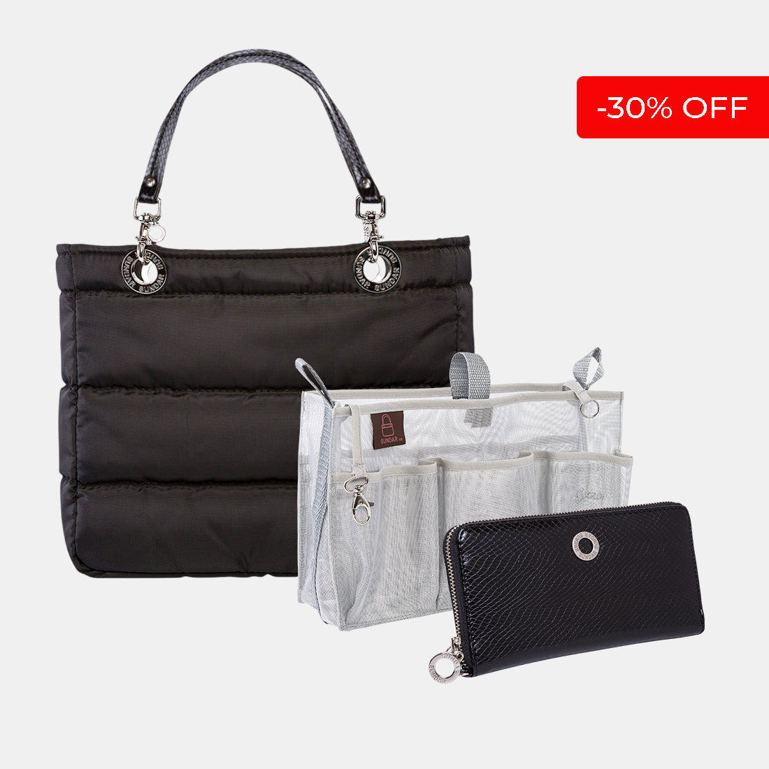 Kit Bolsa Básica Negra