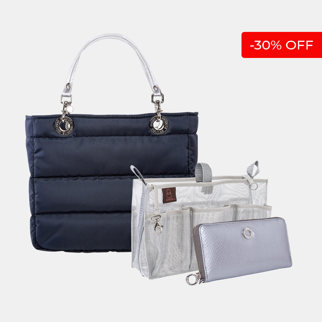 Kit Bolsa Básica Azul Marino