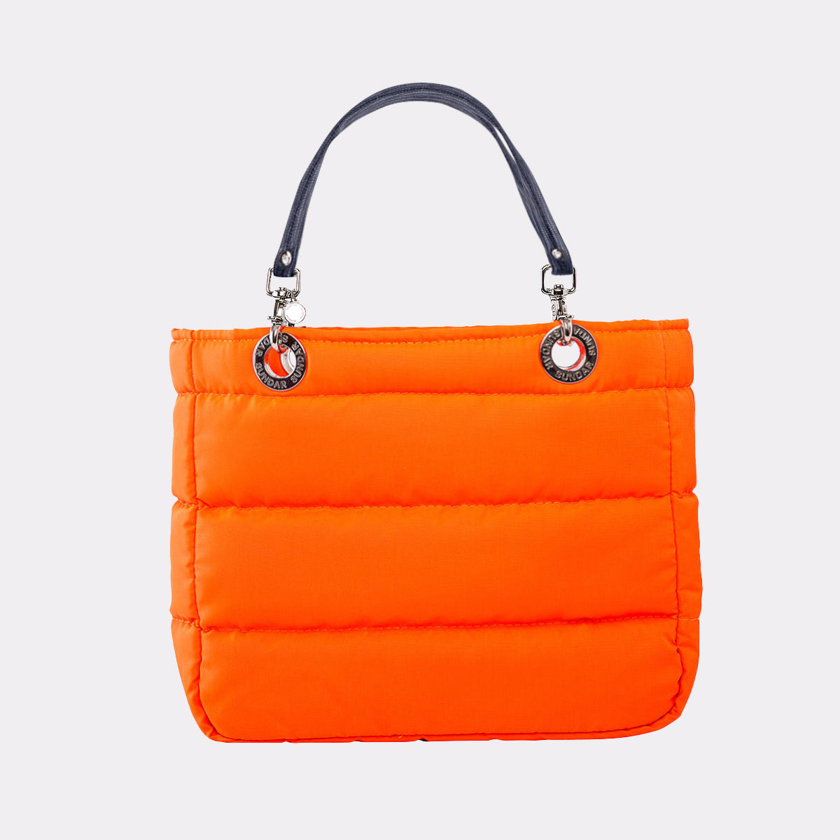 Bolsa Básica Naranja Neón con Cierre Individual - Main Image