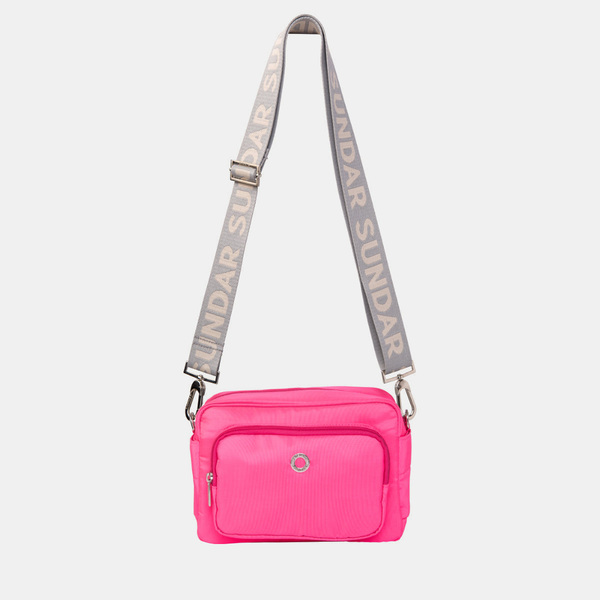 Bolsa Crossbody Laura Rosa Neón