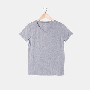 CAMISETA PARA DAMA GRIS