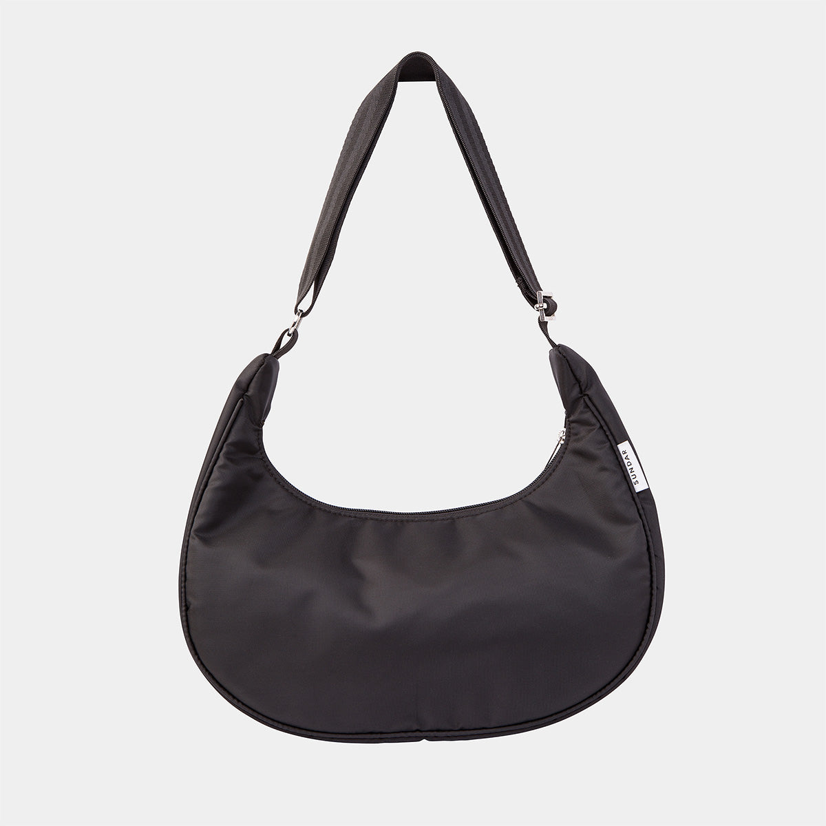 Bolsa Luna Grande Negra Acero