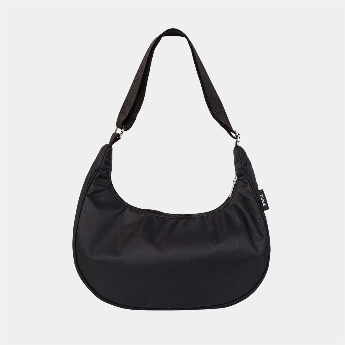 Bolsa Luna Grande Negra Acero