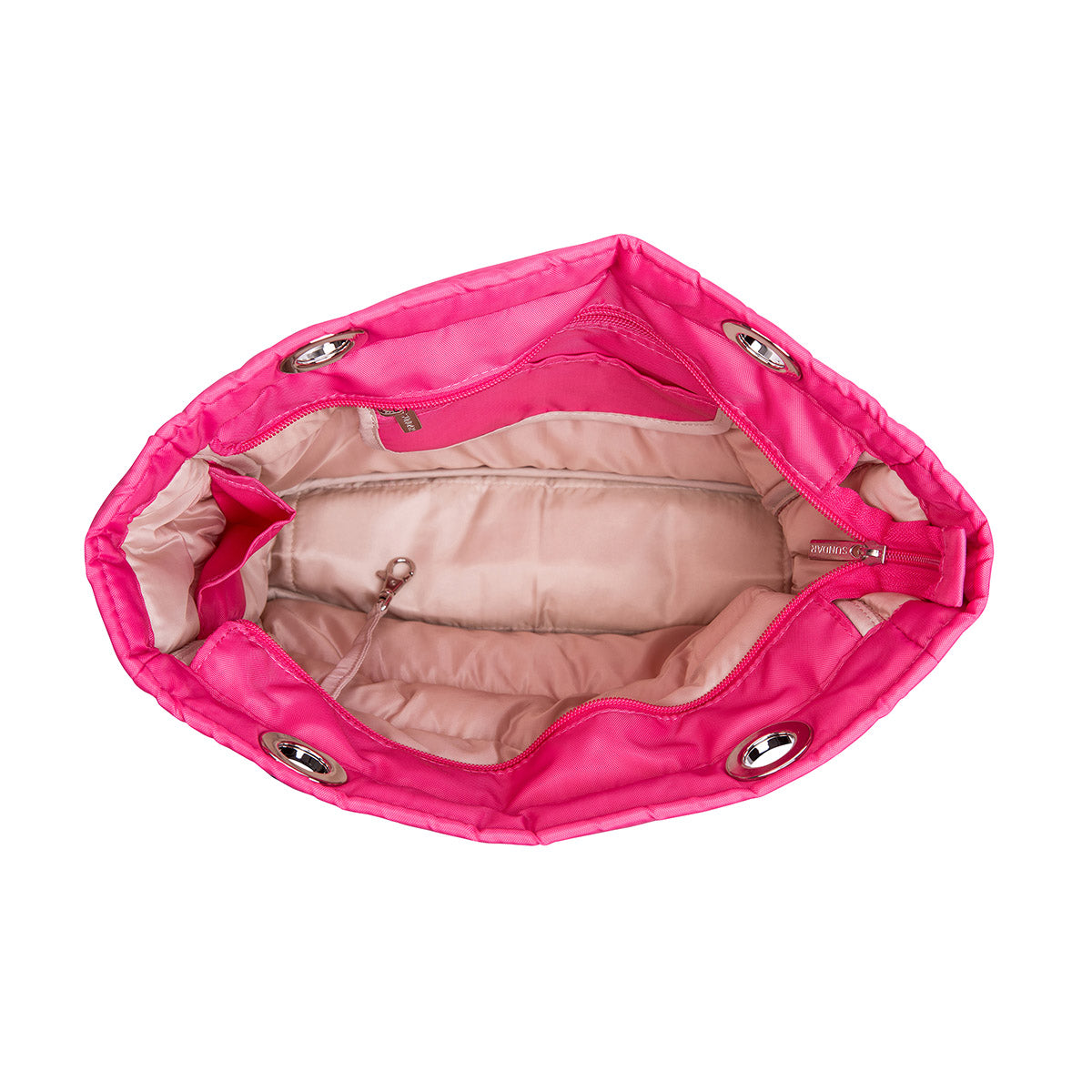 Bolsa Básica Rosa Neón con Cierre Individual